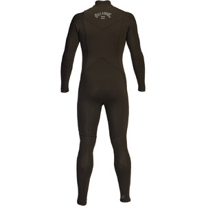 2022 Billabong Mens Absolute 5/4mm GBS Chest Zip Wetsuit Z45M18 - Black Hash